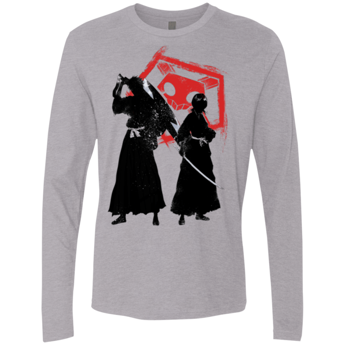 T-Shirts Heather Grey / Small Shinigami 2 Men's Premium Long Sleeve