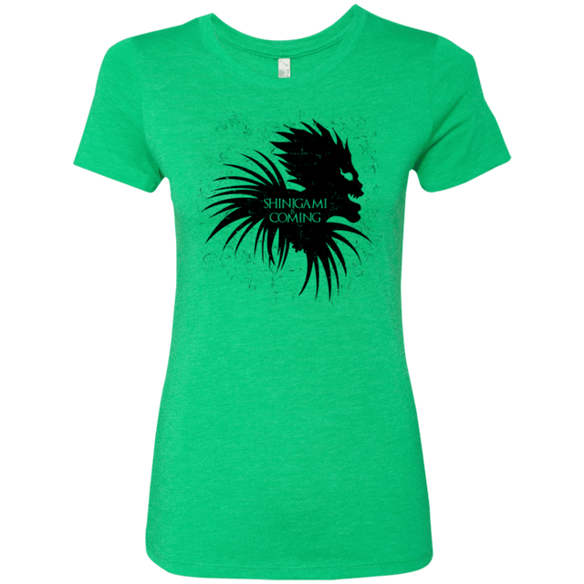 T-Shirts Envy / Small Shinigami Is Coming Women's Triblend T-Shirt