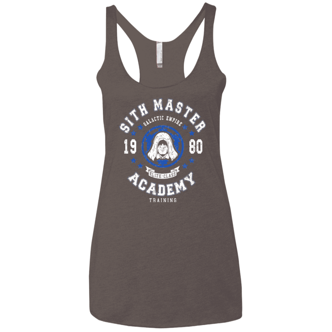 T-Shirts Macchiato / X-Small Sith Master Academy 80 Women's Triblend Racerback Tank