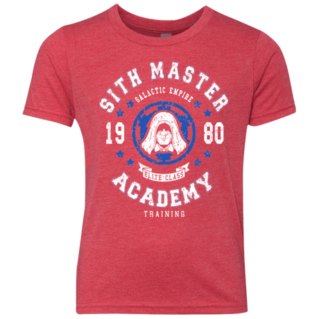 T-Shirts Vintage Red / YXS Sith Master Academy 80 Youth Triblend T-Shirt