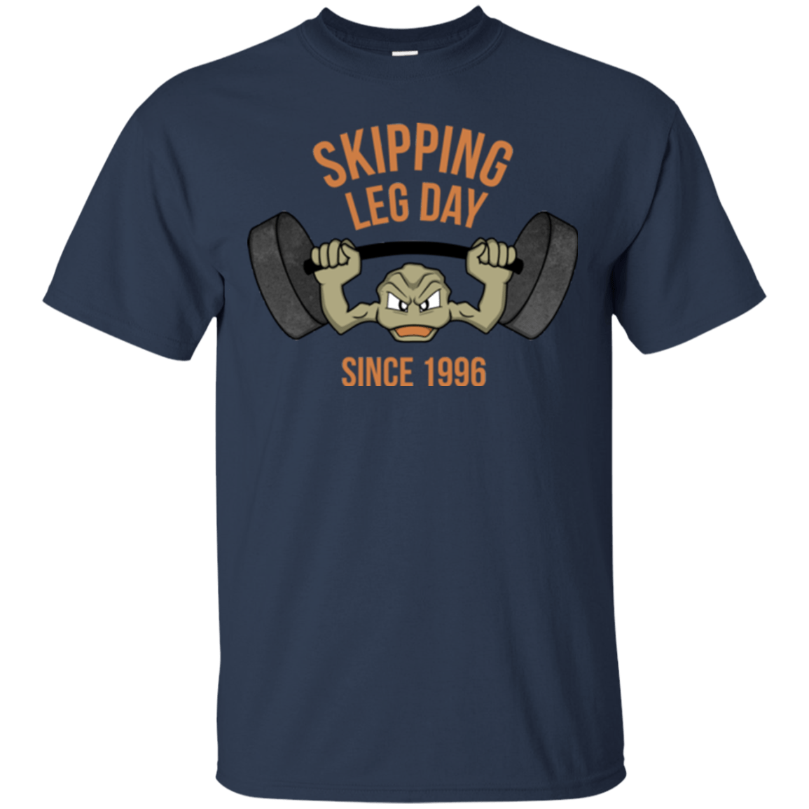 T-Shirts Navy / Small Skipping Leg Day T-Shirt