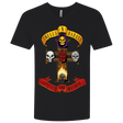 T-Shirts Black / X-Small Skull And Badass Men's Premium V-Neck