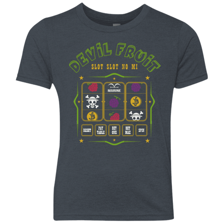 T-Shirts Vintage Navy / YXS Slot slot Youth Triblend T-Shirt