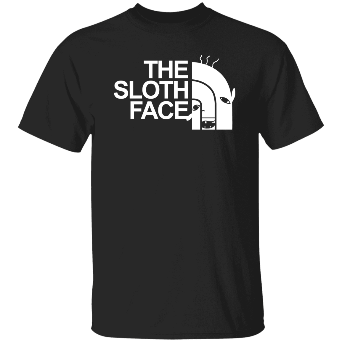 T-Shirts Black / S Slothface T-Shirt