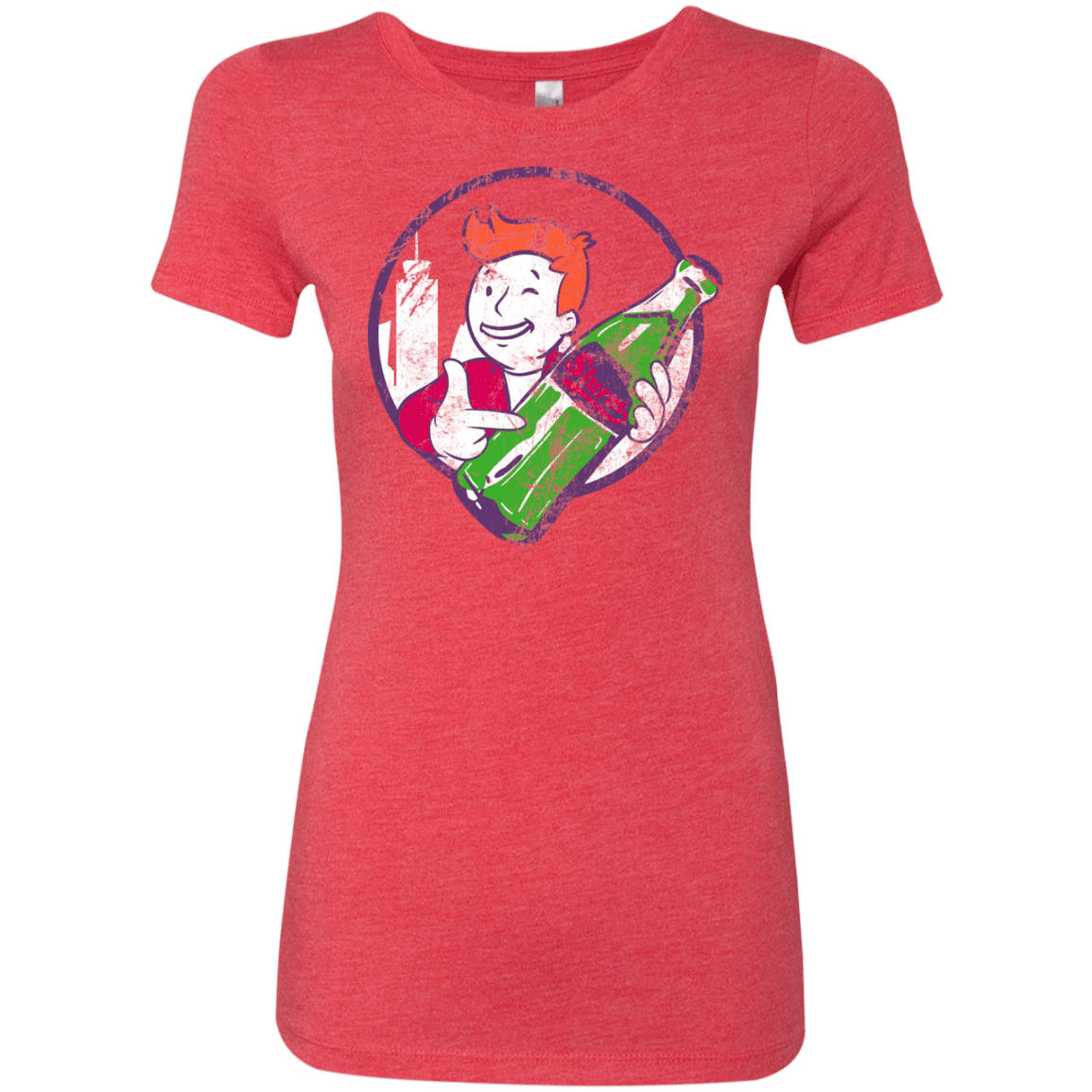 T-Shirts Vintage Red / Small Slurm Cola Women's Triblend T-Shirt
