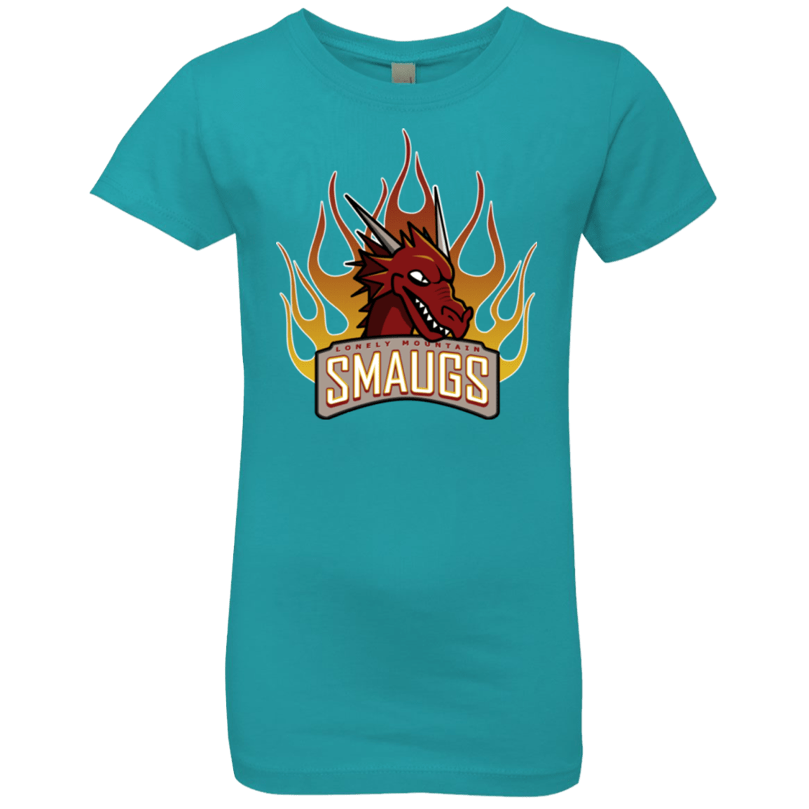 T-Shirts Tahiti Blue / YXS Smaugs Girls Premium T-Shirt