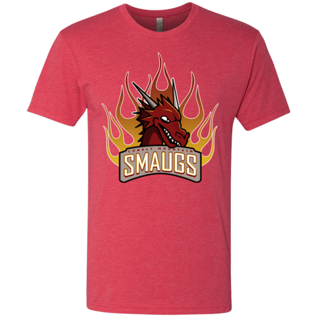 T-Shirts Vintage Red / Small Smaugs Men's Triblend T-Shirt