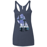 T-Shirts Vintage Navy / X-Small Smuggler Jackie Women's Triblend Racerback Tank