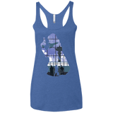 T-Shirts Vintage Royal / X-Small Smuggler Jackie Women's Triblend Racerback Tank