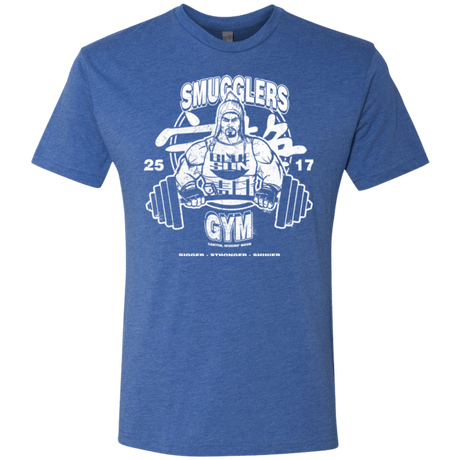 T-Shirts Vintage Royal / Small Smugglers Gym Men's Triblend T-Shirt