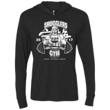 T-Shirts Vintage Black / X-Small Smugglers Gym Triblend Long Sleeve Hoodie Tee
