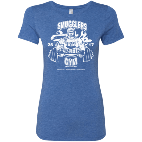 T-Shirts Vintage Royal / Small Smugglers Gym Women's Triblend T-Shirt