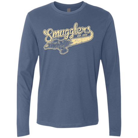 T-Shirts Indigo / Small Smugglers Men's Premium Long Sleeve