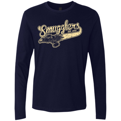 T-Shirts Midnight Navy / Small Smugglers Men's Premium Long Sleeve