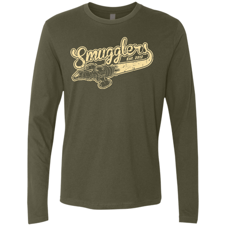 T-Shirts Military Green / Small Smugglers Men's Premium Long Sleeve