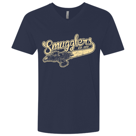 T-Shirts Midnight Navy / X-Small Smugglers Men's Premium V-Neck