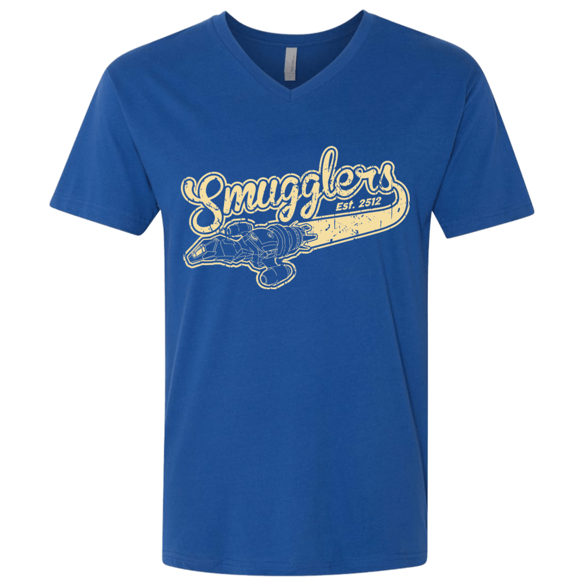 T-Shirts Royal / X-Small Smugglers Men's Premium V-Neck