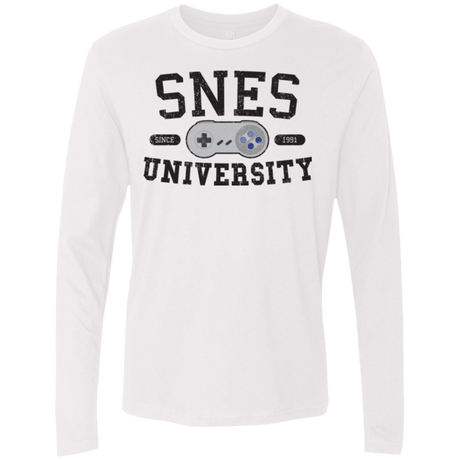 T-Shirts White / Small SNES Men's Premium Long Sleeve