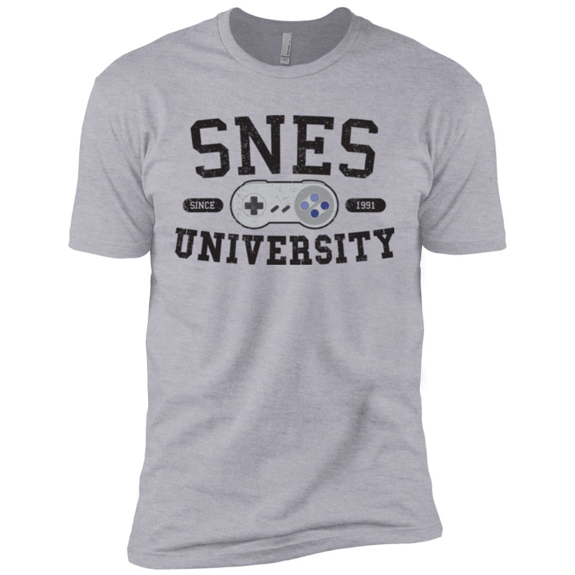 T-Shirts Heather Grey / X-Small SNES Men's Premium T-Shirt