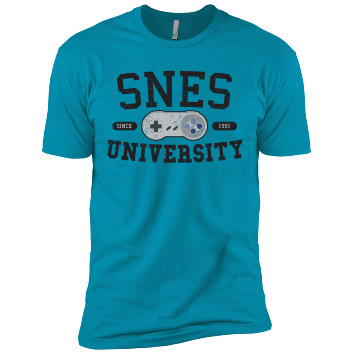 T-Shirts Turquoise / X-Small SNES Men's Premium T-Shirt