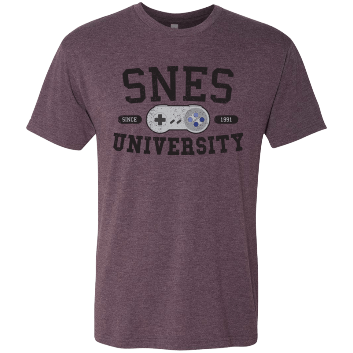 T-Shirts Vintage Purple / Small SNES Men's Triblend T-Shirt