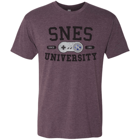 T-Shirts Vintage Purple / Small SNES Men's Triblend T-Shirt