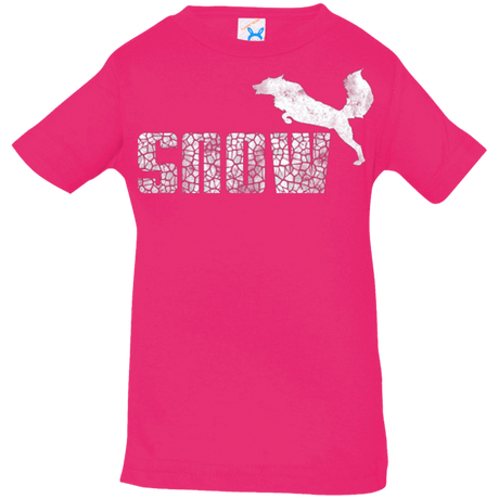 T-Shirts Hot Pink / 6 Months Snow Infant Premium T-Shirt