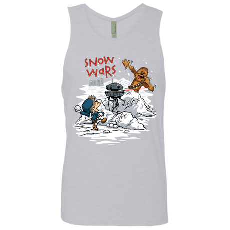 T-Shirts Heather Grey / Small Snow Wars Men's Premium Tank Top