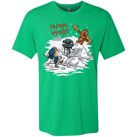 T-Shirts Envy / Small Snow Wars Men's Triblend T-Shirt