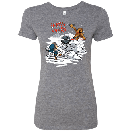 T-Shirts Premium Heather / Small Snow Wars Women's Triblend T-Shirt