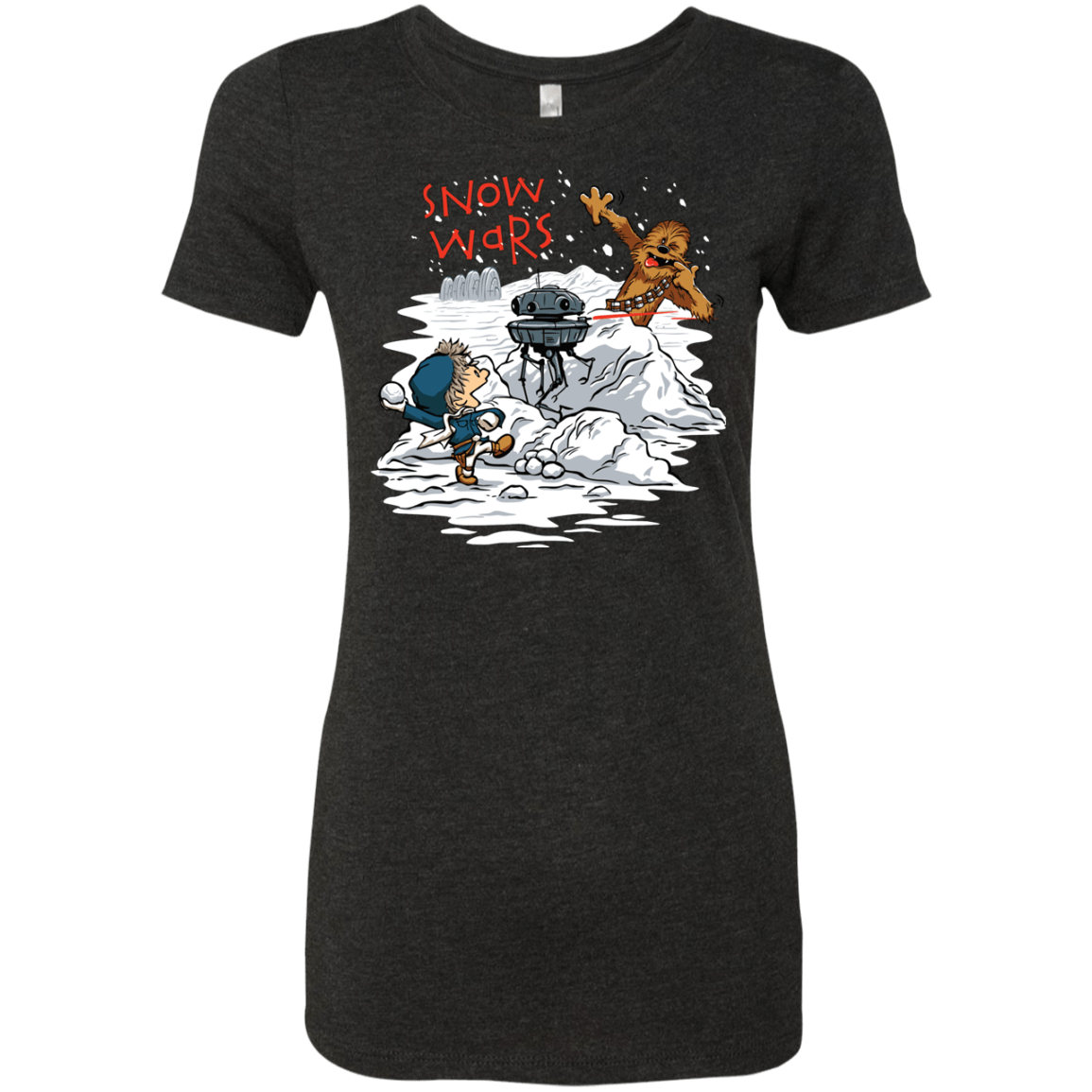 T-Shirts Vintage Black / Small Snow Wars Women's Triblend T-Shirt