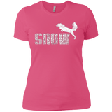 T-Shirts Hot Pink / X-Small Snow Women's Premium T-Shirt
