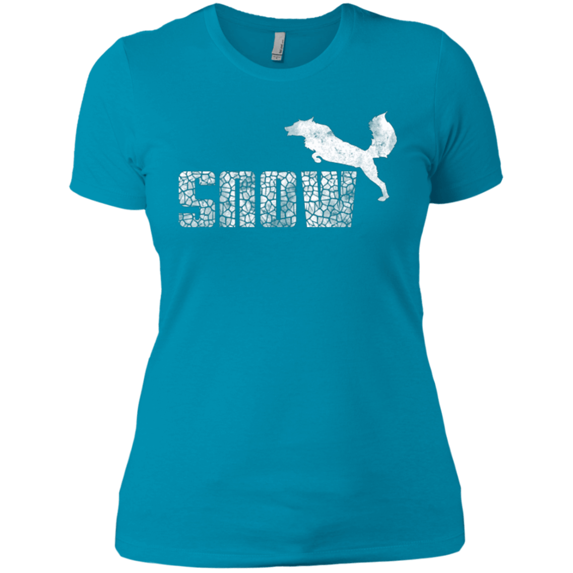 T-Shirts Turquoise / X-Small Snow Women's Premium T-Shirt