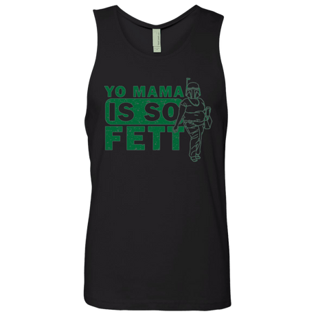 T-Shirts Black / Small So Fett Men's Premium Tank Top