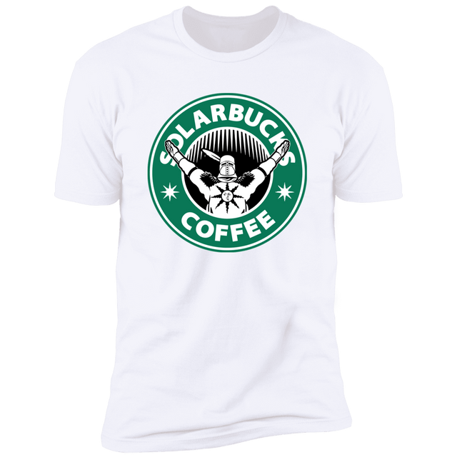 T-Shirts White / S Solarbucks Coffee Men's Premium T-Shirt