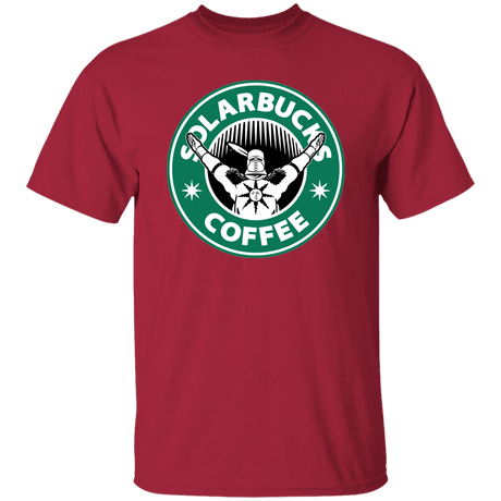 T-Shirts Cardinal / S Solarbucks Coffee T-Shirt