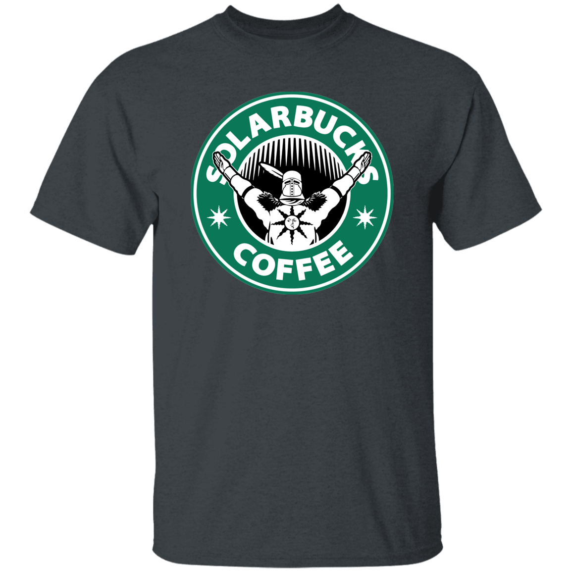 T-Shirts Dark Heather / S Solarbucks Coffee T-Shirt