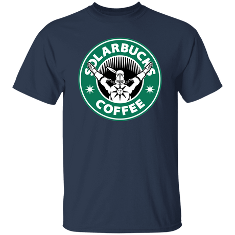 T-Shirts Navy / S Solarbucks Coffee T-Shirt