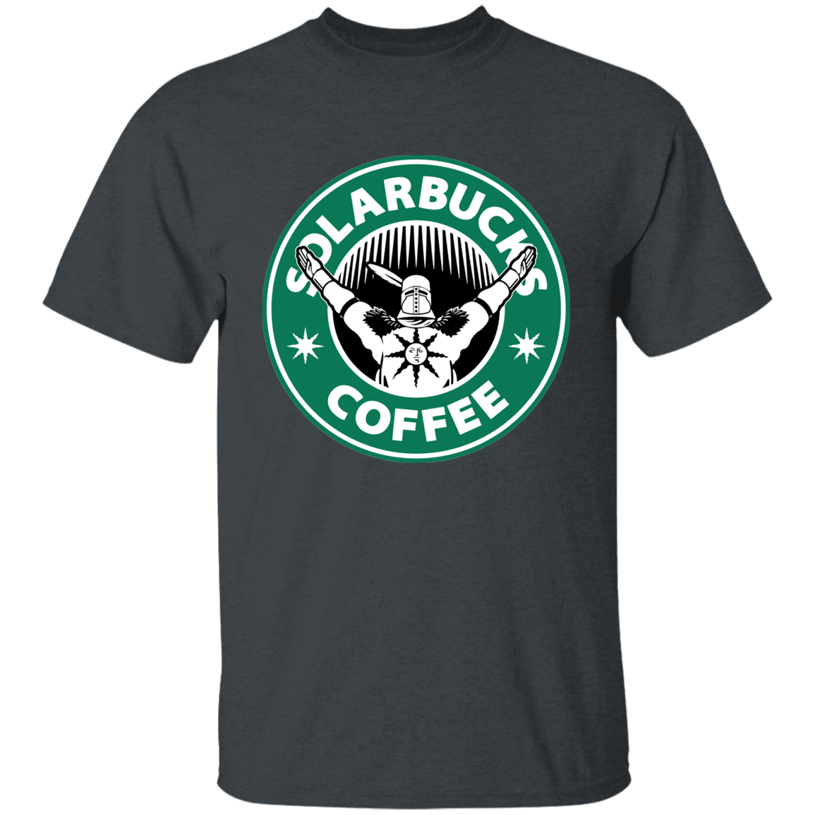 T-Shirts Dark Heather / YXS Solarbucks Coffee Youth T-Shirt