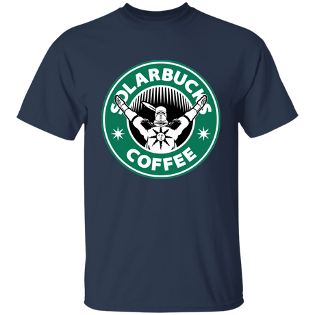 T-Shirts Navy / YXS Solarbucks Coffee Youth T-Shirt