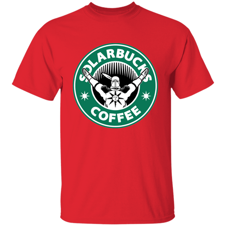 T-Shirts Red / YXS Solarbucks Coffee Youth T-Shirt