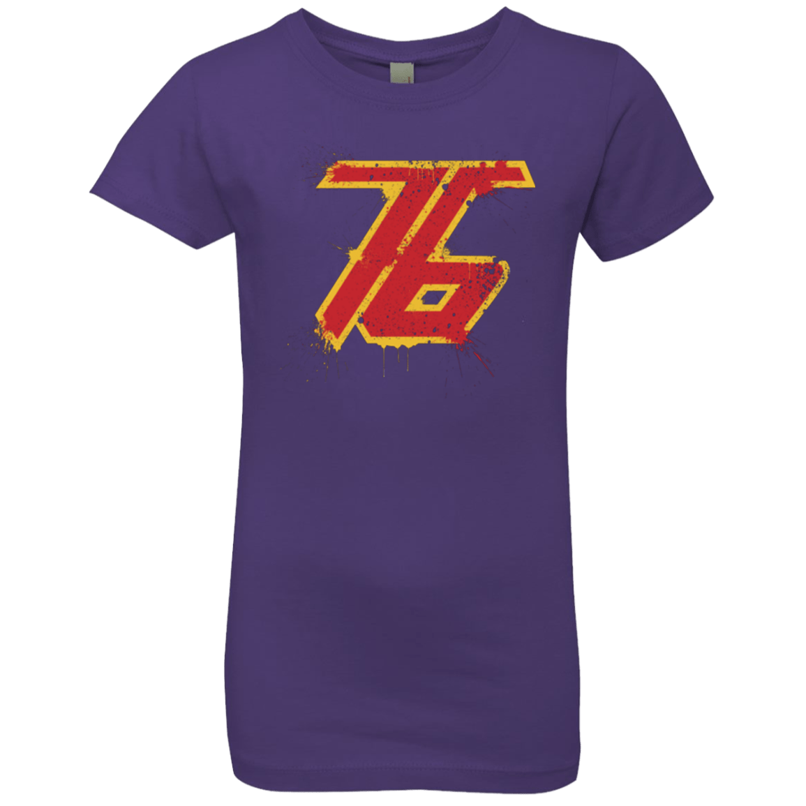 T-Shirts Purple Rush / YXS Soldier 76 Girls Premium T-Shirt