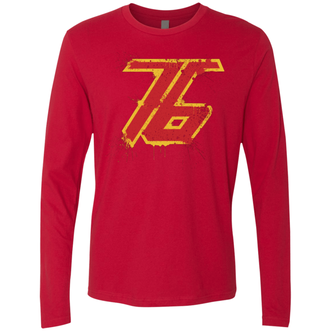 T-Shirts Red / Small Soldier 76 Men's Premium Long Sleeve