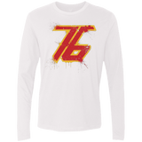 T-Shirts White / Small Soldier 76 Men's Premium Long Sleeve