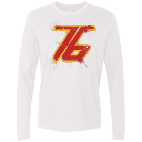 T-Shirts White / Small Soldier 76 Men's Premium Long Sleeve