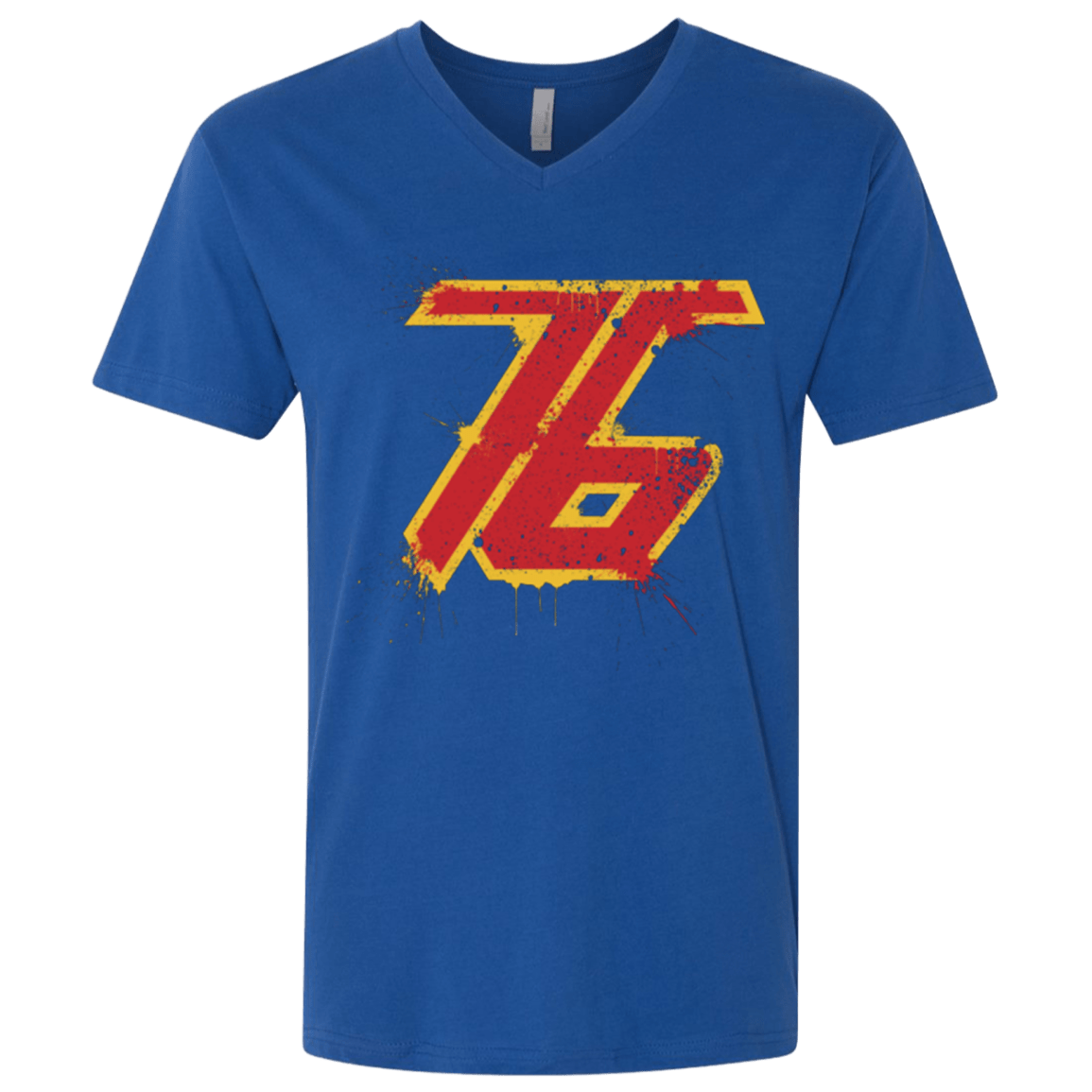 T-Shirts Royal / X-Small Soldier 76 Men's Premium V-Neck