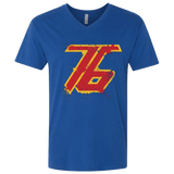 T-Shirts Royal / X-Small Soldier 76 Men's Premium V-Neck