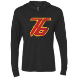 T-Shirts Vintage Black / X-Small Soldier 76 Triblend Long Sleeve Hoodie Tee