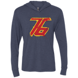 T-Shirts Vintage Navy / X-Small Soldier 76 Triblend Long Sleeve Hoodie Tee