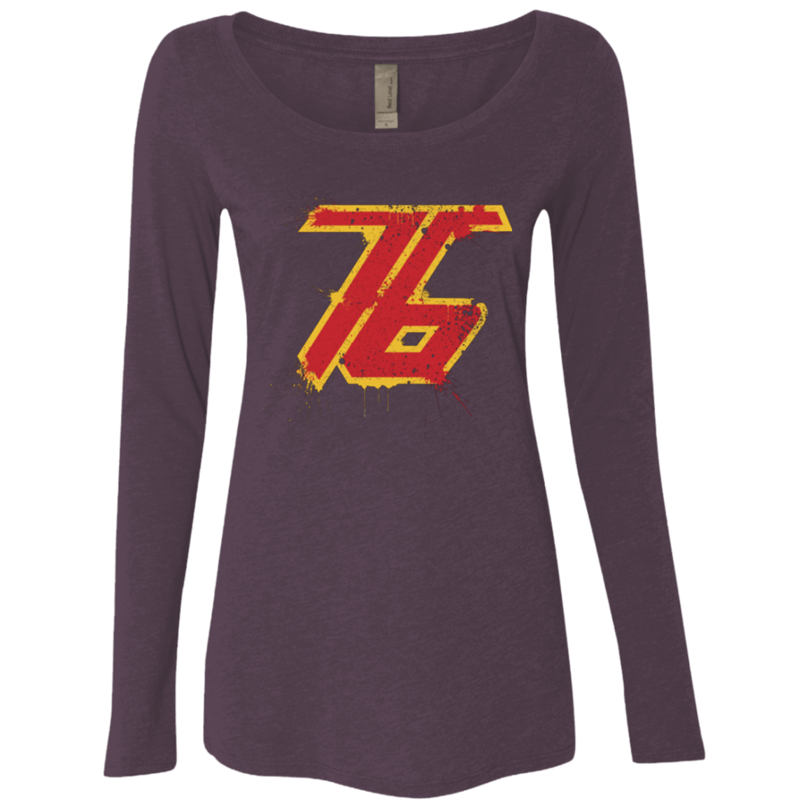 T-Shirts Vintage Purple / Small Soldier 76 Women's Triblend Long Sleeve Shirt